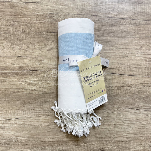 Caleffi Telo mare Pareo Fouta California Beach Con il Tuo Nome 90x180 2411S10