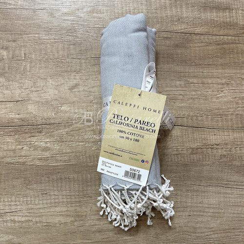 Caleffi Telo mare Pareo Fouta California Beach Con il Tuo Nome 90x180 2411S10