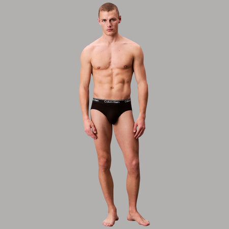 Calvin Klein pack 3 slip neri LV00NB4408-UB1