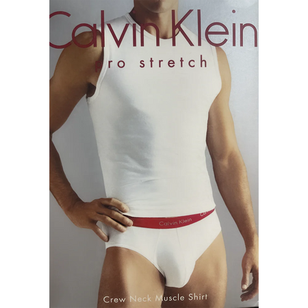Calvin Klein Smanicato da Uomo In Cotone U7057A S38