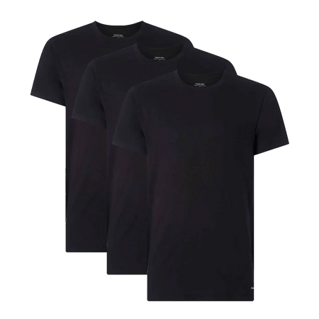 Calvin Klein T-Shirt da Uomo In Cotone Confezione Da 3 NB4011E-001 S38 - Passarelli Biancheria