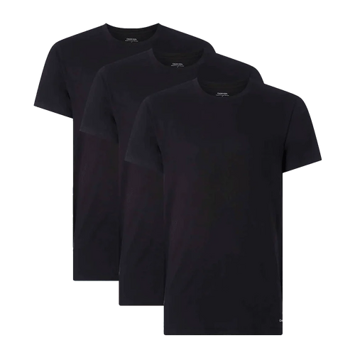 Calvin Klein T-Shirt da Uomo In Cotone Confezione Da 3 NB4011E-001 S38 - Passarelli Biancheria