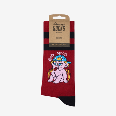 Calze American Socks Bad Moon Multicolor