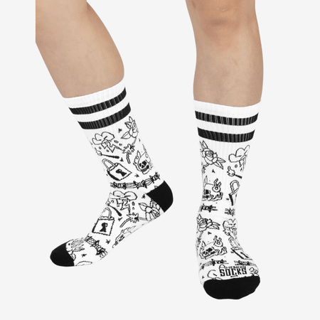 Calze American Socks Burning Rage Multicolor
