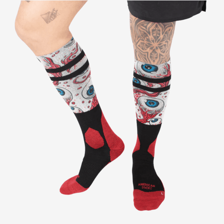 Calze American Socks Eyeblast Snow Multicolor