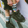 Calze American Socks Neon Paradise  Multicolor