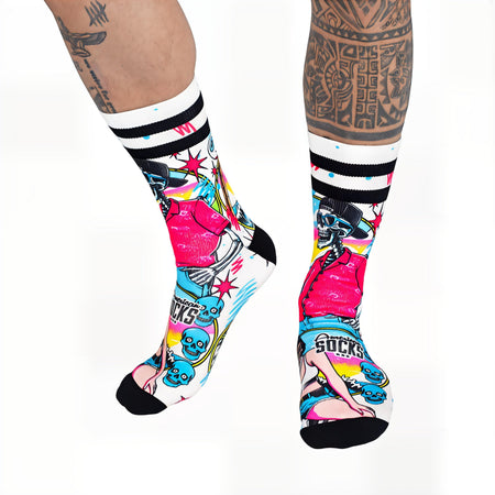 Calze American Socks Neon Paradise  Multicolor
