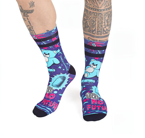 Calze American Socks No Future Multicolor