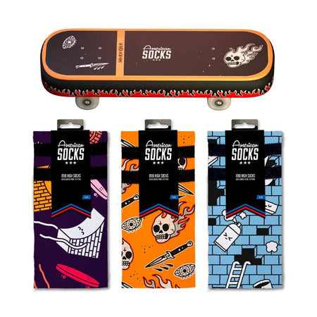 Calze American Socks Skateboard Giftbox