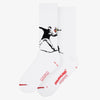 Calze Art Sox Flower Bomber White