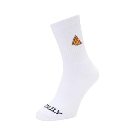 Calze Iriedaily Piizza Love  White