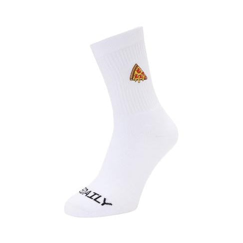 Calze Iriedaily Piizza Love  White