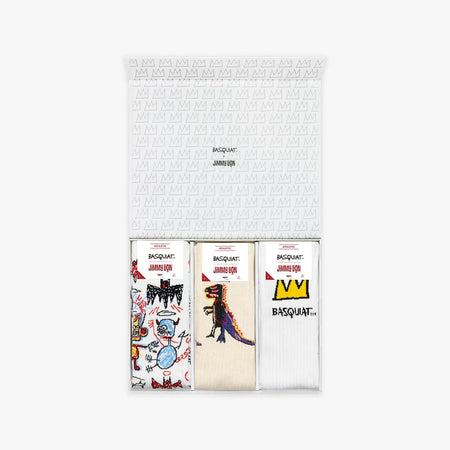 Calze Jimmy Lion  Basquiat Pack multicolor