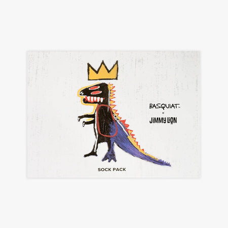 Calze Jimmy Lion  Basquiat Pack multicolor