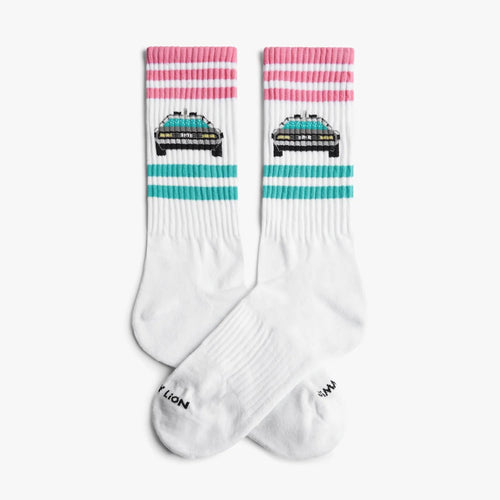 Calze Jimmy Lion Delorean   multicolor