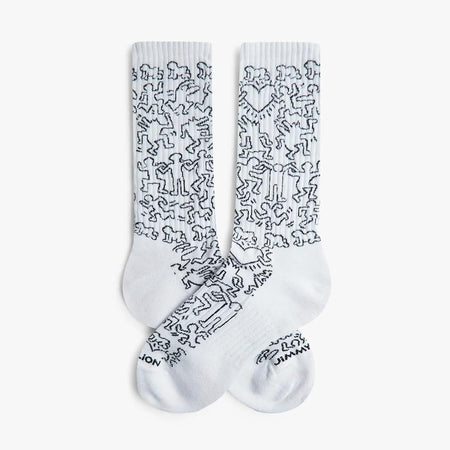 Calze Jimmy Lion Keith Haring Community    multicolor