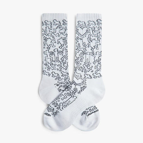 Calze Jimmy Lion Keith Haring Community    multicolor