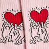 Calze Jimmy Lion Keith Haring Heart    multicolor