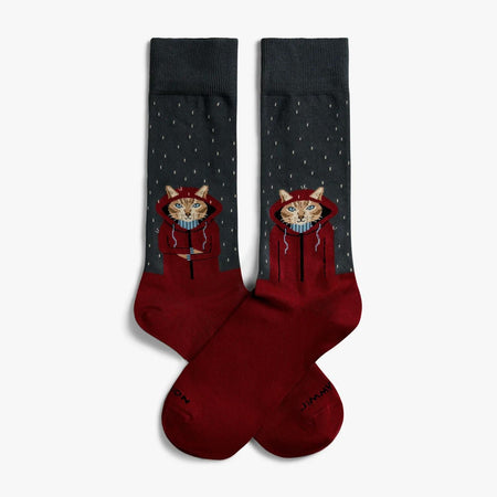 Calze Jimmy Lion Raining Cat   multicolor