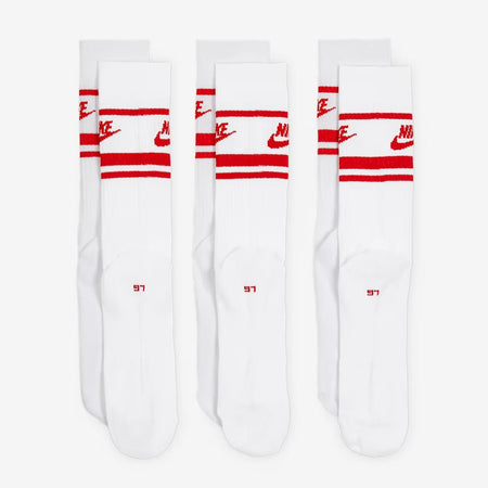 Calze Nike Sportswear Dri-FIT Everyday Essential red white