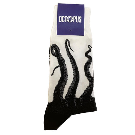 Calze Octopus Reverse Original black white