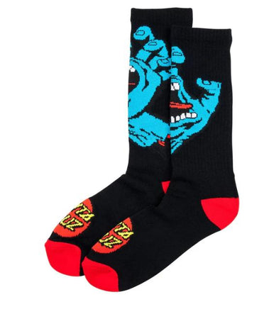 Calze Santa Cruz Screaming Hand Black