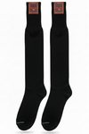 Calze Lunghe Uomo Gallo - Nero Tinta Unita Eleganti