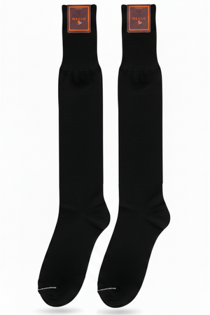 Calze Lunghe Uomo Gallo - Nero Tinta Unita Eleganti