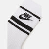 Calzini Nike Everyday Stripes 3PK white black