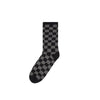 Calzini Vans Checkerboard Crew black charcoal