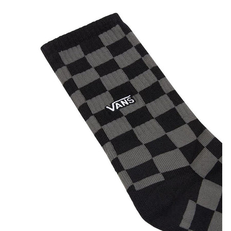 Calzini Vans Checkerboard Crew black charcoal