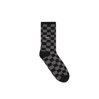 Calzini Vans Checkerboard Crew black charcoal