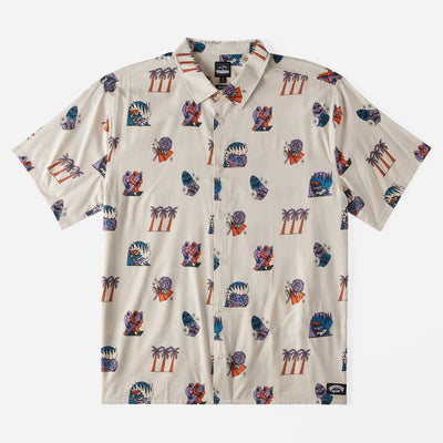 Camicia Billabong DJ Javier Turn The Tide beige