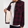 Camicia Dikies  Lined Sacramento Maroon