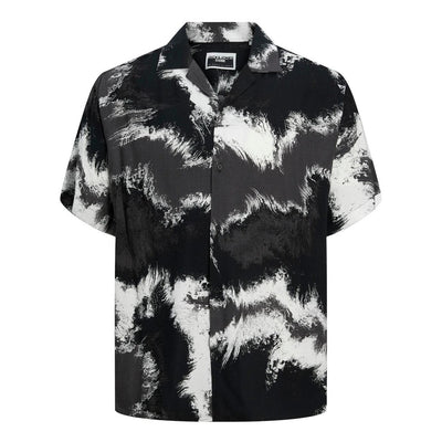 Camicia Jack & Jones Hawaiano asphalt