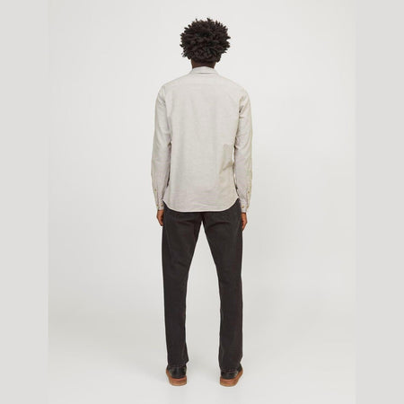 Camicia Jack & Jones Summer Linen Blend beige