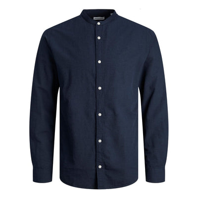 Camicia Jack & Jones Summer Linen Blend navy