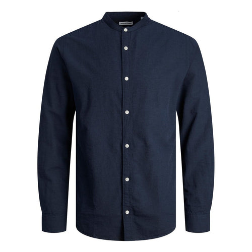 Camicia Jack & Jones Summer Linen Blend navy
