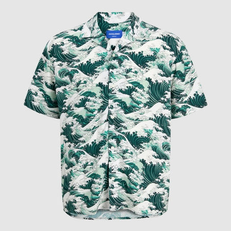 Camicia Jack & Jones Tokyo Resort SS Blu