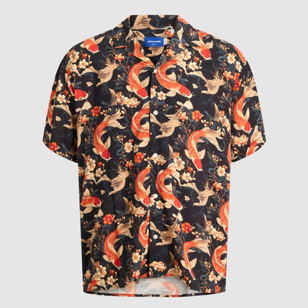 Camicia Jack & Jones Tokyo Resort SS orange