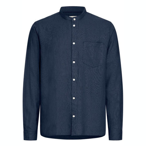 Camicia Solid Allan China Blue