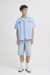Camicia Solid Boone Blue