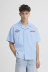 Camicia Solid Boone Blue