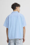 Camicia Solid Boone Blue