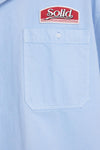 Camicia Solid Boone Blue