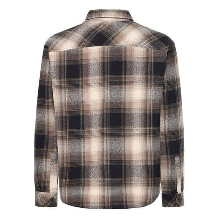Camicia Solid Drikki slate blk brown