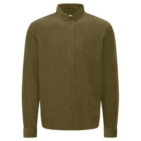 Camicia Solid juan cord green