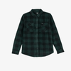 Camicia Volcom Bowered LS Black Green