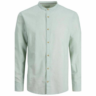Camicia shirt Jack & Jones Summer Band granite green