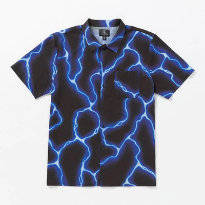 Camicia shirt Volcom Featured Artist Travis Spinks black